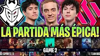 CAPS ACTIVA EL MODO DIOS EN LA PARTIDA MÁS ÉPICA! | G2 vs BDS Game 2 LEC PLAYOFFS 2024 ESPAÑOL LVP