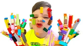 Серж и Вася играют с лего / Lego Hands