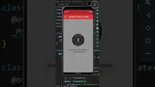 Flutter Light and Dark Theme || Adaptive Theme Package In Flutter || Dynamic Theme Switching