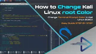 How to Change Kali Linux root Color | Change Terminal Prompt Color in Kali Linux 2020.1