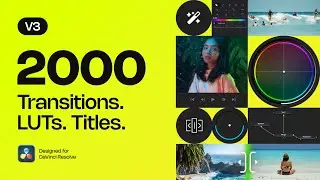 Want Pro Level Transitions and Luts? Check SWIFT V3 for DaVinci Resolve!