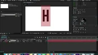 Morphing Shapes into Letters (Adobe After Effects)