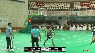 SECR VS NWR || Full Match Highlights || All India Inter Railway #highlights #basketball #fibaasia
