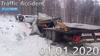 Подборка аварии ДТП на видеорегистратор за 01.01.2020 год