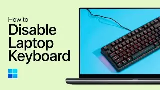 How To Disable Laptop Keyboard when External is Connected