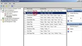 Configure File Server Resource Manager
