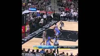 Rookies Nikola Jokic x Boban Marjanovic In a Serbian Duel 😤 #shorts  #nba