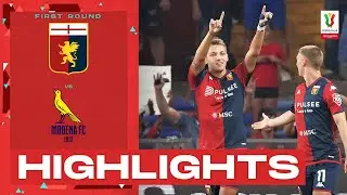 Genoa-Modena 4-3 | Goal fest in Genoa: Goal & Highlights | Coppa Italia Frecciarossa 2023/24