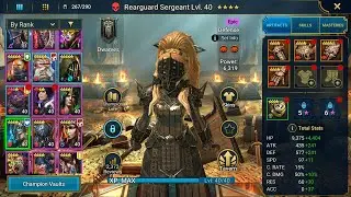 Let's Play RAID: SHADOW LEGENDS DAY 273 REARGUARD SERGEANT  (Android Gameplay)