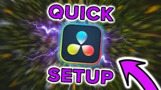 Davinci Resolve Quick Setup Guide -  Tips and Tricks