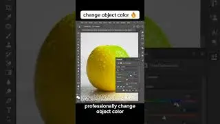 how to professionally change object color #shorts