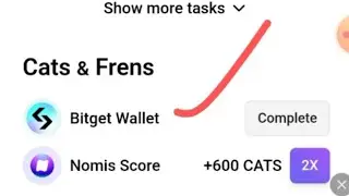 Cats Bitget wallet connect Task complete| Cats Airdrop