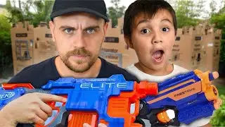 I was AMBUSHED ( Epic NERF Battle!!!)