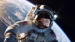 🌎 Incredible ISS Astronaut Spacewalk Go Pro 🧑‍🚀 Space Ambient Music