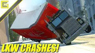 FALLENDE LKW I BeamNG Drive Crashes 