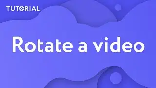 How to ROTATE A VIDEO? (Movavi Video Editor 15)