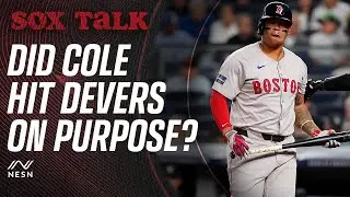 Did Gerrit Cole Hit Rafael Devers With Pitch On Purpose? | Sox talk With Will Middlebrooks