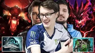 when W33 & NISHA meet MIRACLE Signature Shadow Fiend Dota 2