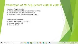 MS SQL DBA Online Training | Batch 1 | 6th AUG 2024 | Day 4