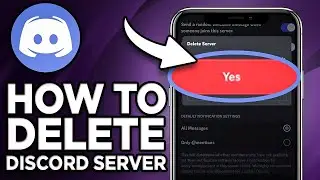 How to Delete Discord Server (NEWEST UPDATE)