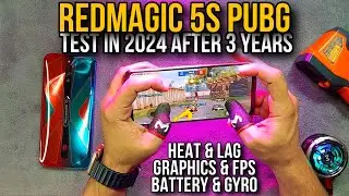 Redmagic 5S PUBG Test in 2024 | Graphics | Heat & Lag | 120fps | Battery Drain | Gyro | Electro Sam