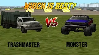 GTA SanAndreas - Monster VS Trashmaster (Which is Best?) | Dream Gangsters Gaming