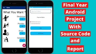 Final Year Android Project With Source Code and Report - 2