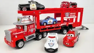 Opening Tomica Rescue Carrier Car Mac. I tried playing. Tomica Cars