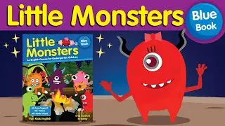 Little Monsters: Unit 2 Blue Book | Pets English Lesson for Kindergarten Children | Fun Kids English