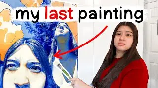 my last painting as a self taught artist...