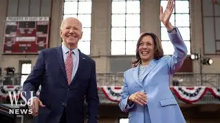 Kamala Harris Rakes In Endorsements After Biden Ends Bid for Re-Election | WSJ News