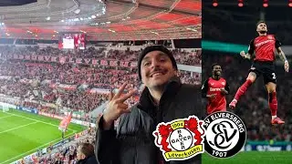 💥TRAUMTOR Aleix García💥was für ein perfekter Schuss😮| Bayer Leverkusen 🆚 SV Elversberg |Stadionvlog