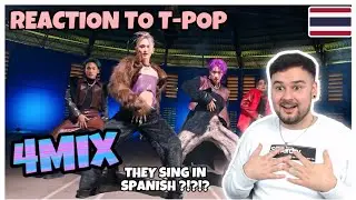 REACTION TO THAI/T-POP BOYGROUP: 4MIX - ROLLER COASTER [SINGING in SPANISH!!!]