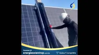 Limpeza Robotizada - Limpeza de Usinas de Energia Solar