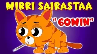 1 tunti  ♫ Lastenlauluja suomeksi ♫ Mirri sairastaa + monta muuta lastenlaulua