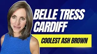 Belle Tress CARDIFF Coolest Ash Brown Wig Review! New British City Collection!