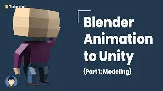 How to model and rig a low-poly character in Blender [2.93] and Unity 2021 (Part 1/2) [REQUESTED]