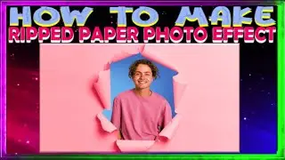 RIPPED PAPER PHOTO EFFECT IN MS POWERPOINT