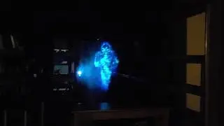 AtmosfearFX Phantasms Ghost Projected Onto Fog Machine