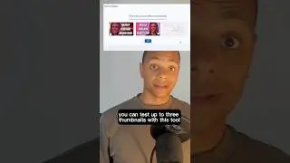 Youtube Thumbnail New Update: Test & Compare