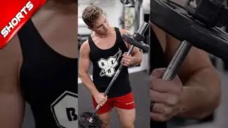 EZ-BAR ONLY BICEPS WORKOUT 🔥 || TARGET BOTH HEADS & GROW MASSIVE ARMS! 🏋️ #SHORTS