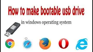 How to make bootable USB drive using Rufus | the easy way