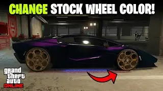 How to Change Stock Wheel Color in GTA Online 2024 | Easy Guide