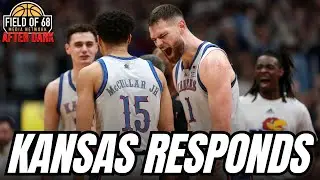 Kansas DOMINATES Houston!! | NOBODY comes into the Phog as a FAVORITE! | AFTER DARK