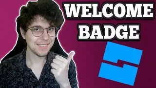 How To Make Welcome Badge In Roblox Studio 2024