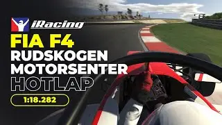 iRacing Onboard Lap: FIA F4 @ Rudskogen Motorsenter (1:18.282) + Setup Link