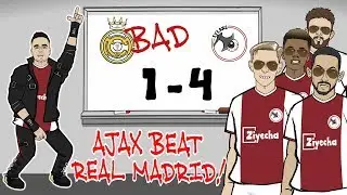 🤯Ajax beat Madrid!🤯 REAL ARE BAD! Ajax win 4-1 (Champions League Parody Goals Highlights Tadic)