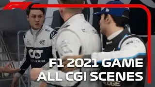 F1 2021 Braking Point - ALL CGI Cutscenes (from Chapter 10)