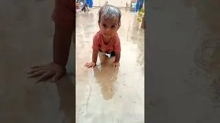 baby Barish main enjoy krtay howay