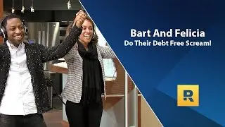 Bart And Felicia Do Their Debt Free Scream!